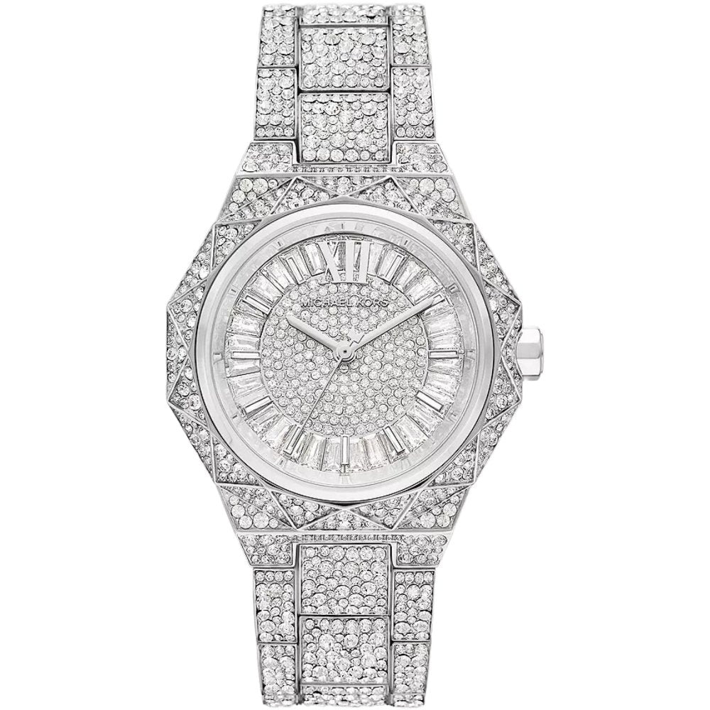 Michael Kors MK4691 Raquel Pavé Damenuhr - Eleganter silberner Zeitmesser