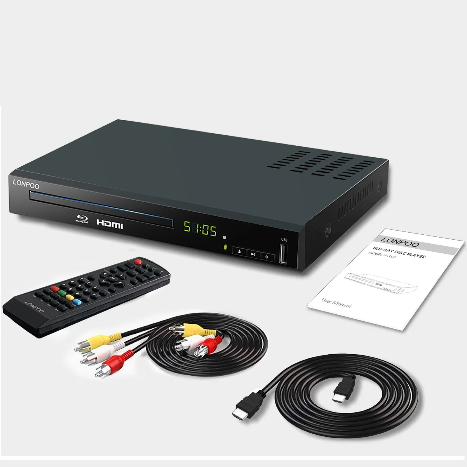 Mini lecteur de DVD Blu-ray pour usage domestique