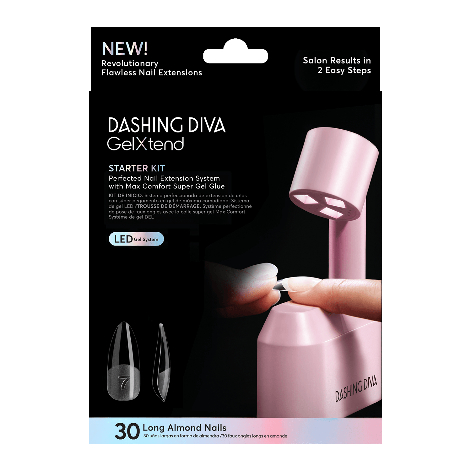 Dashing Diva GelXtend Starter Kit - Long Almond - Dashing Diva