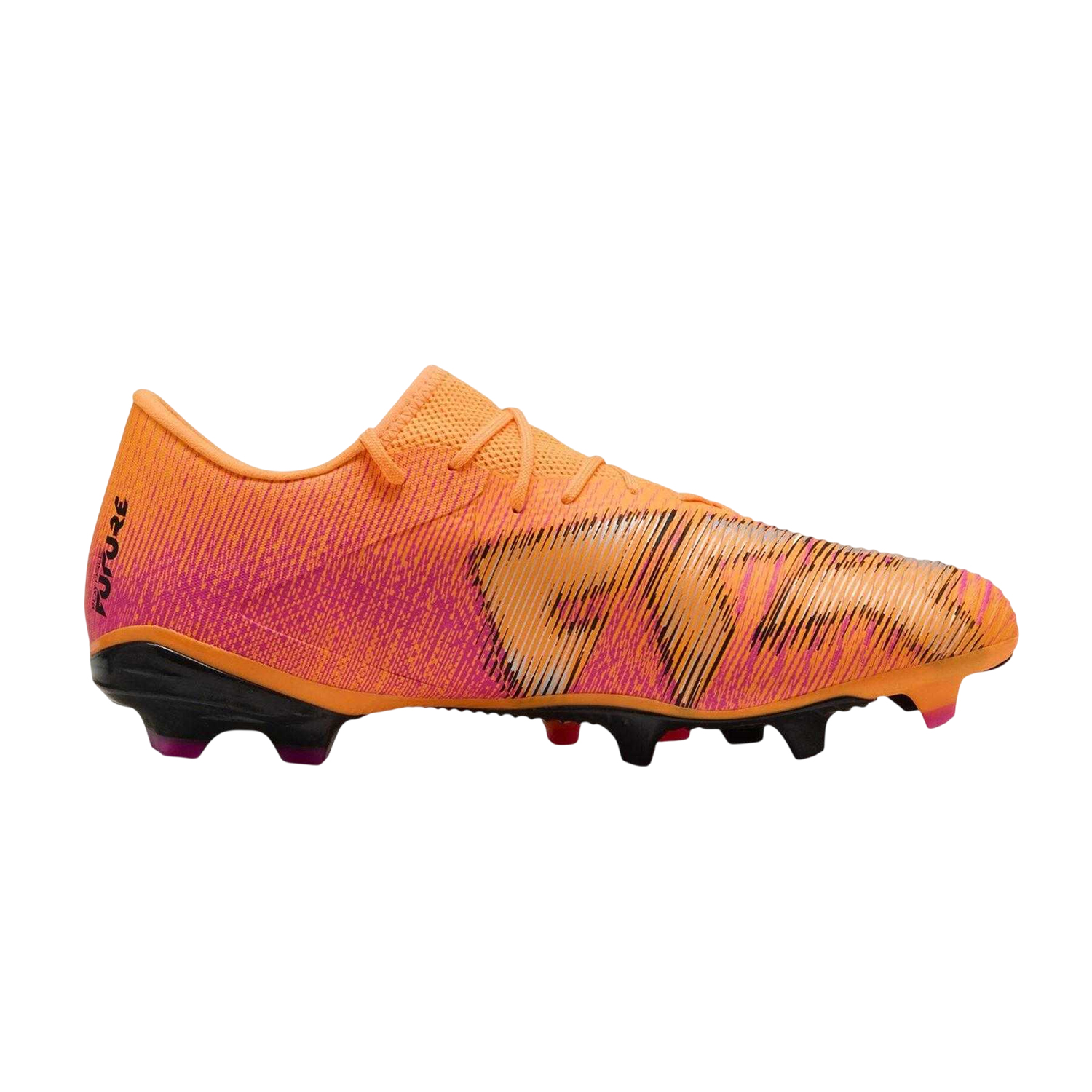Puma Herren Future 8 Match Fußballschuhe mit künstlichem Boden (Orange/Schwarz)