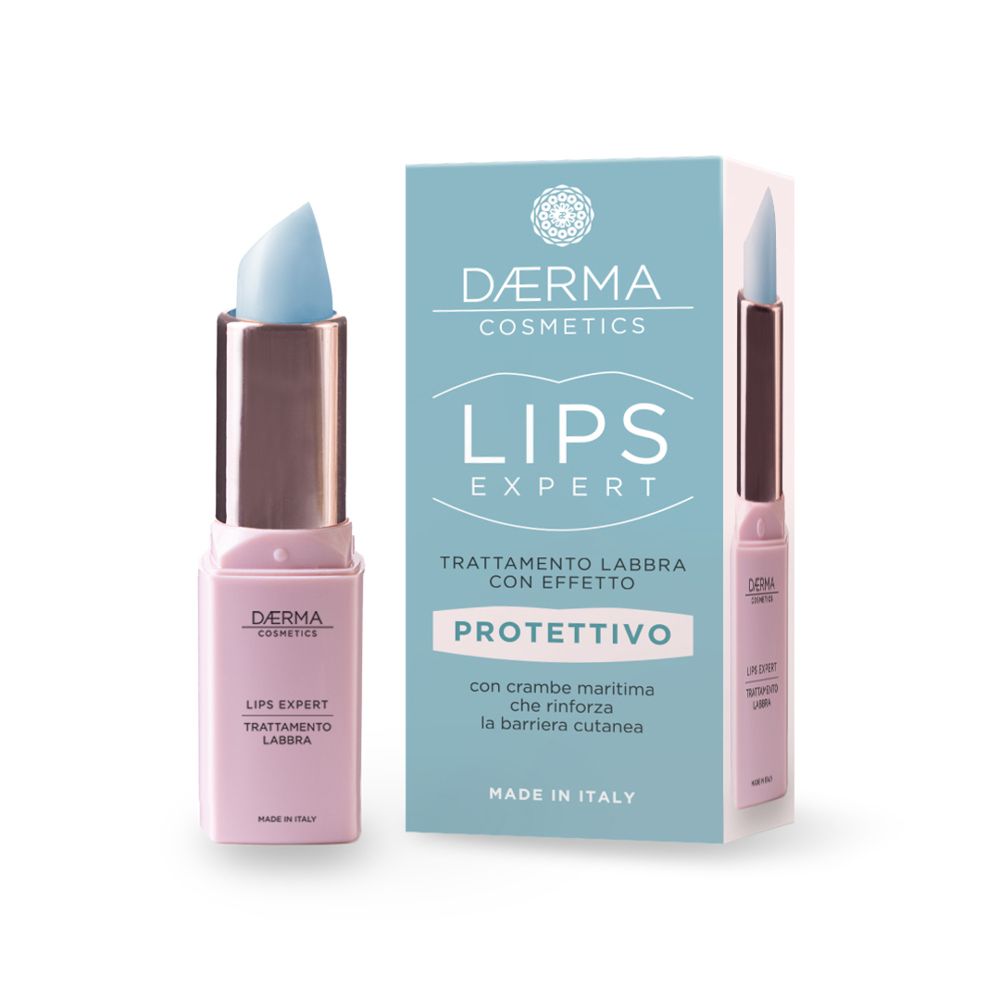 Daerma Lips Expert Protettivo Azzurro 1 pz Protezione per le labbra