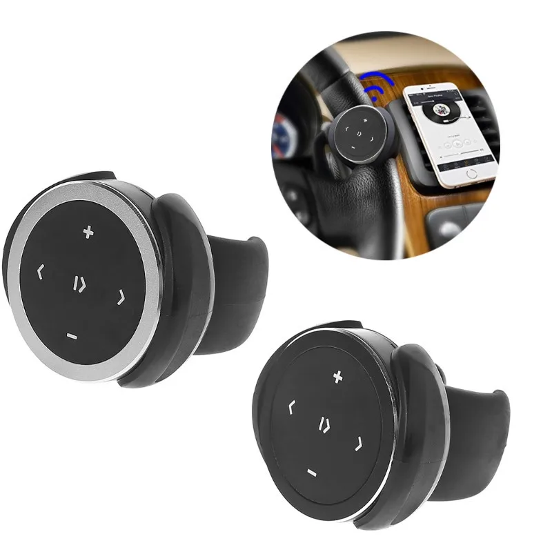 Nouveau bouton multimédia Bluetooth sans fil pour téléphone portable, lecture de musique, télécommande, bouton Bluetooth pour démarrer Siri pour les téléphones IOS/Android