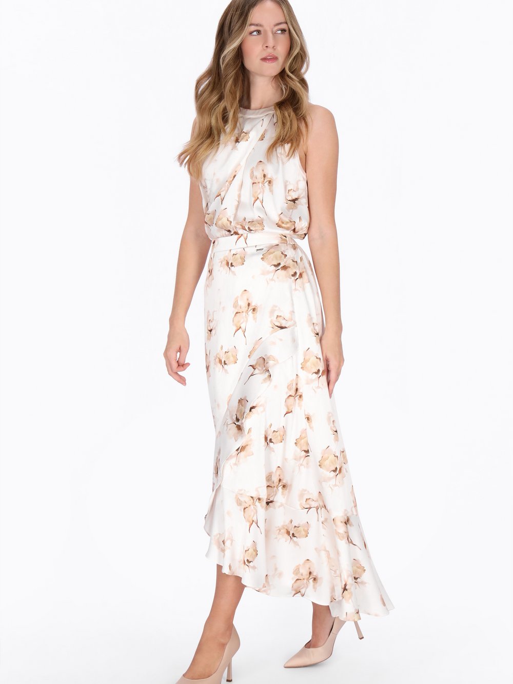 Dreimaster Rock Damen beige, XXL