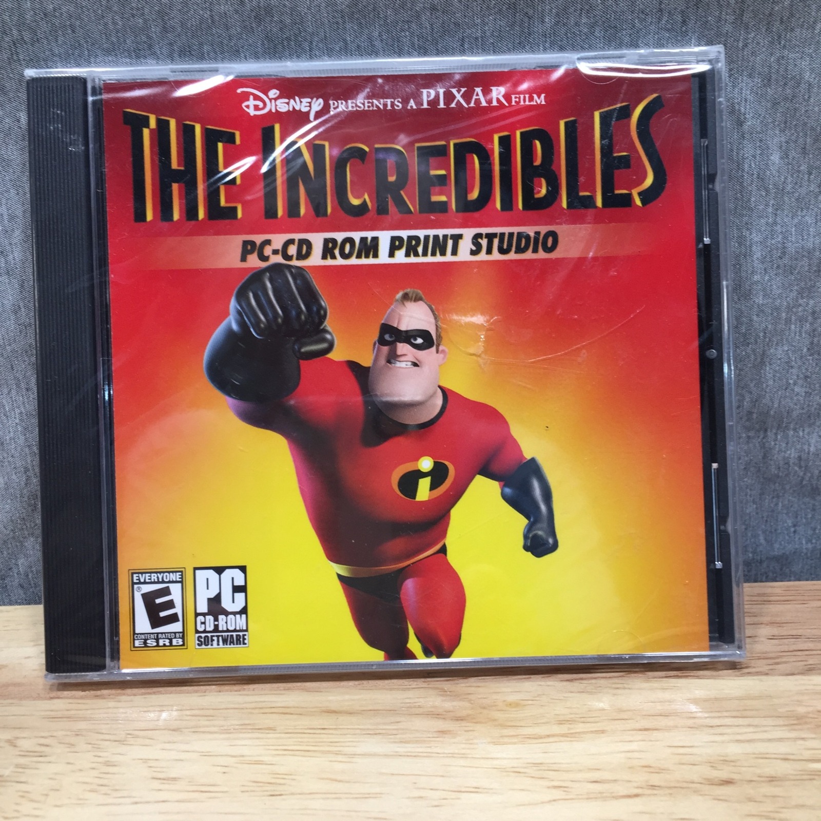 Disney Video Games & Consoles | Disney Pixar The Incredibles Pc Cd-Rom Print Studio Software New Sealed K3586 | Color: Red | Size: Os
