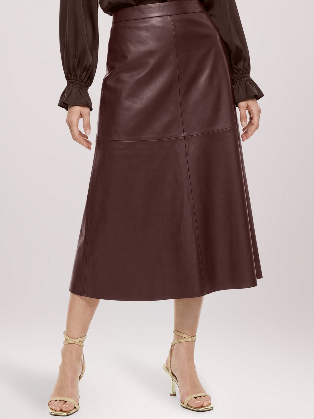 Vera Mont Lederrock Damen braun, 34
