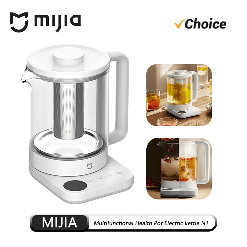 Appareils électroménagers MIJIA, pot de santé multifonctionnel, bouilloire électrique N1, acier inoxydable 304, conservation de la chaleur