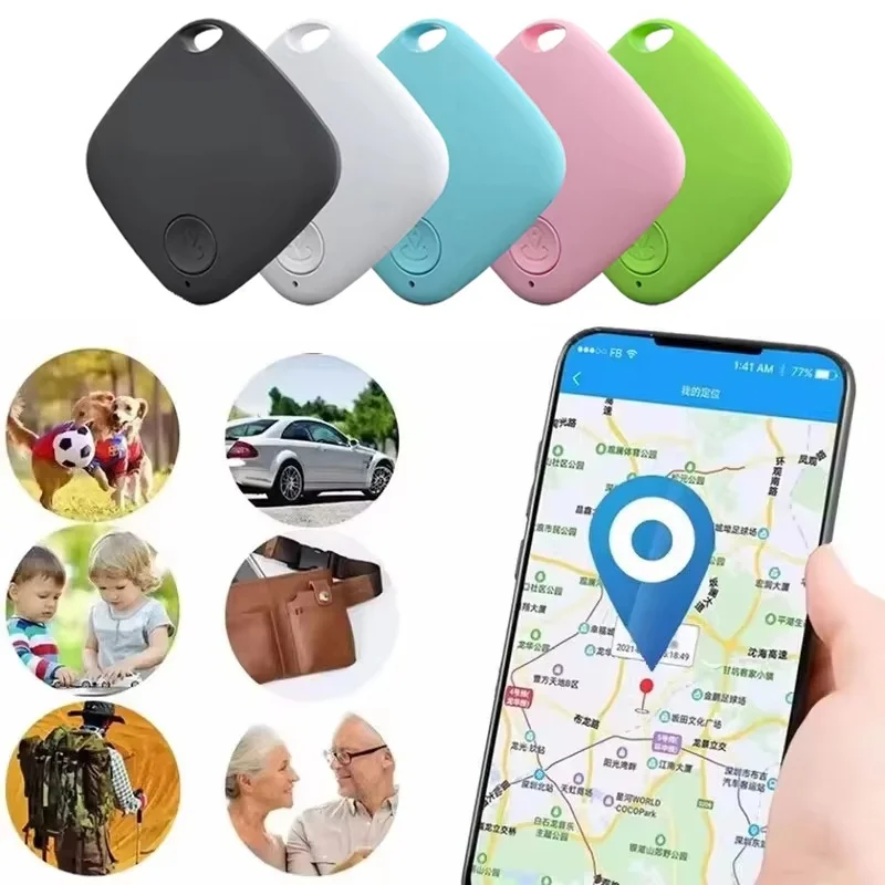 Finds Keys Wallet Luggage Smart GPS Locator Tag Pet Kid Car Locator For Daily Item Finding Kids Bag Safety Reminder Accessories