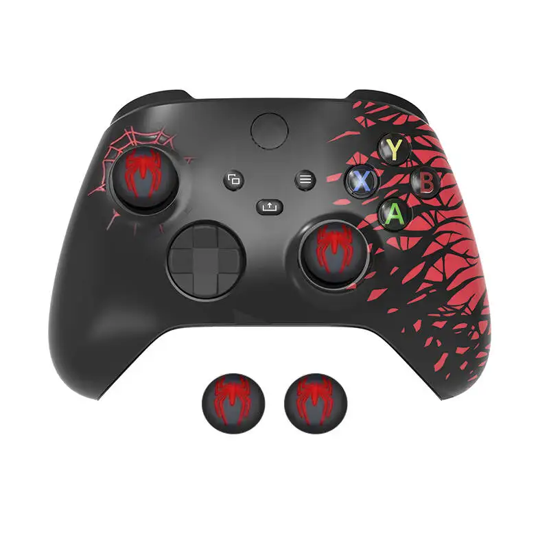 For XBOX Series S X Controller Cover Case Anti-Slip Silicone Protective Skin Compatible with Xbox Series with 2 Thumb Grip Cap