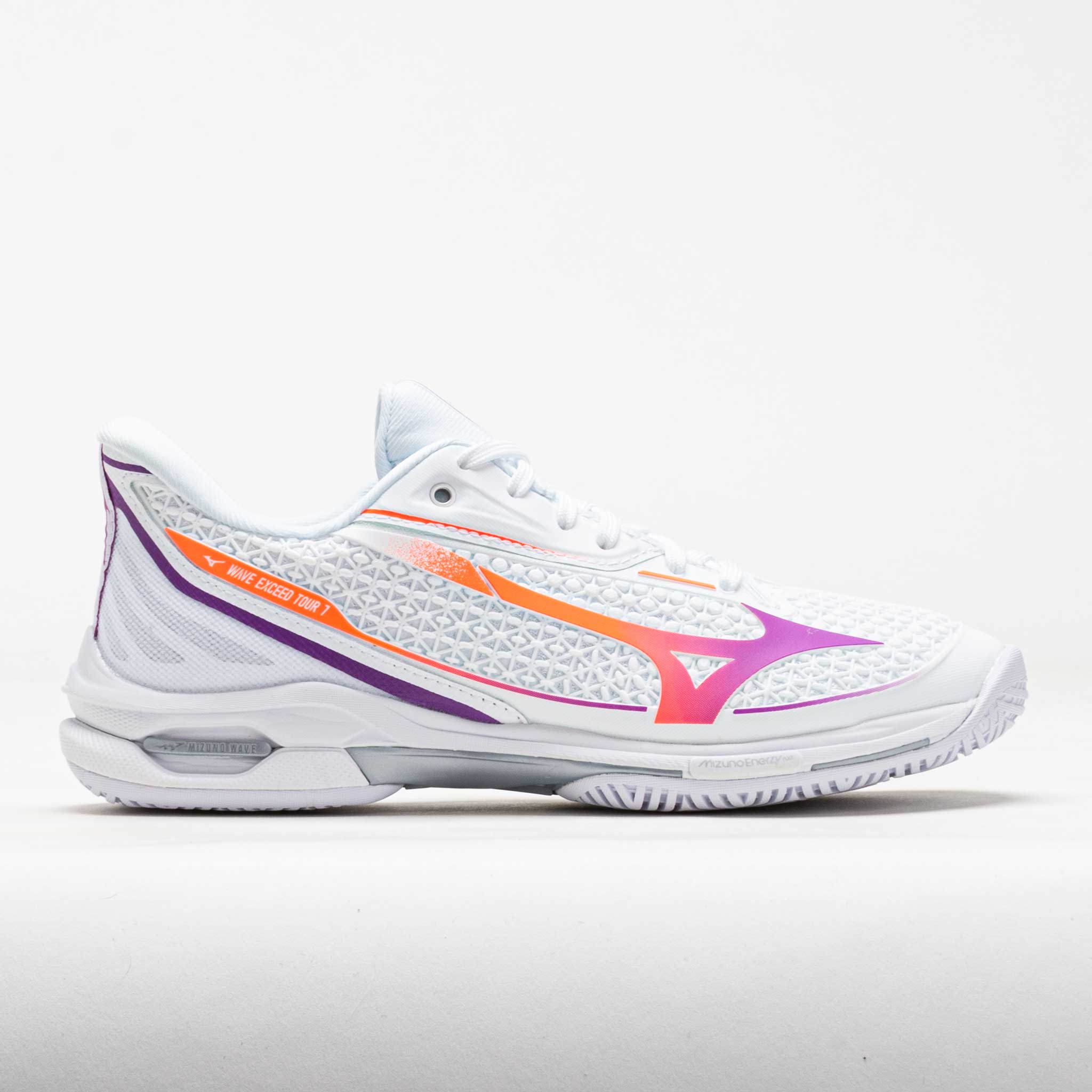 Mizuno Wave Exceed Tour 7 AC Women's Tennis Shoes White/Dahlia
