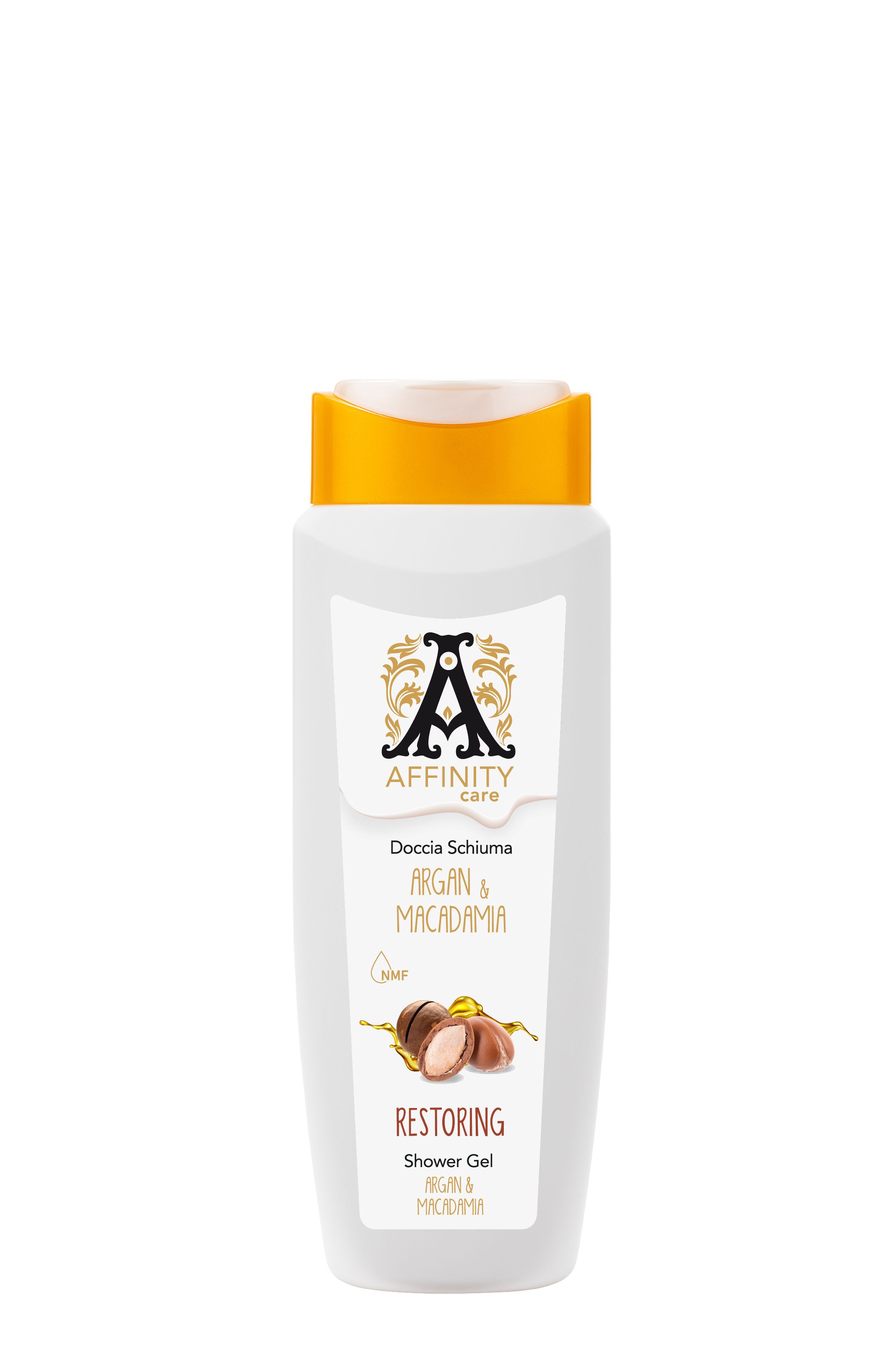 AFFINITY doccia schiuma argan e macadamia 300 ml Gel
