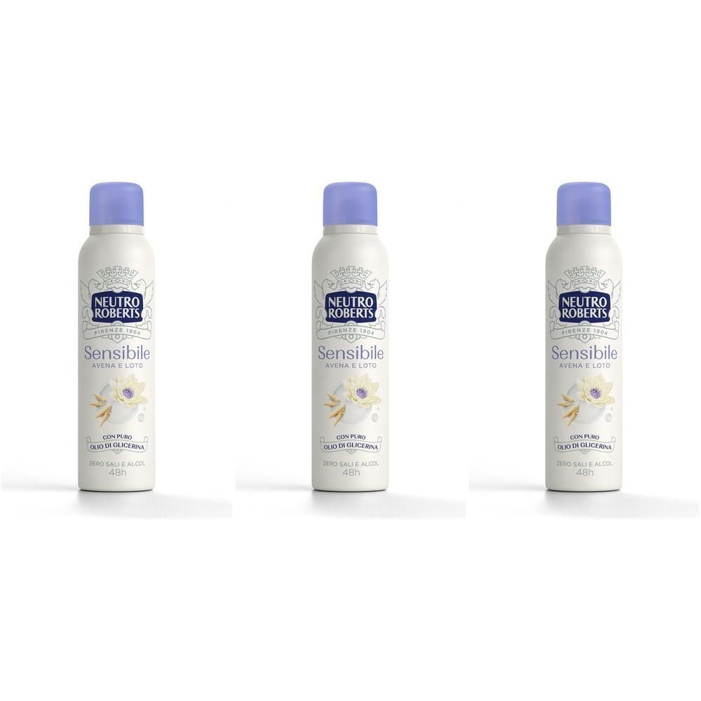 Neutro Roberts Deo Avena e Loto Spray (150ML) 3x150 ml