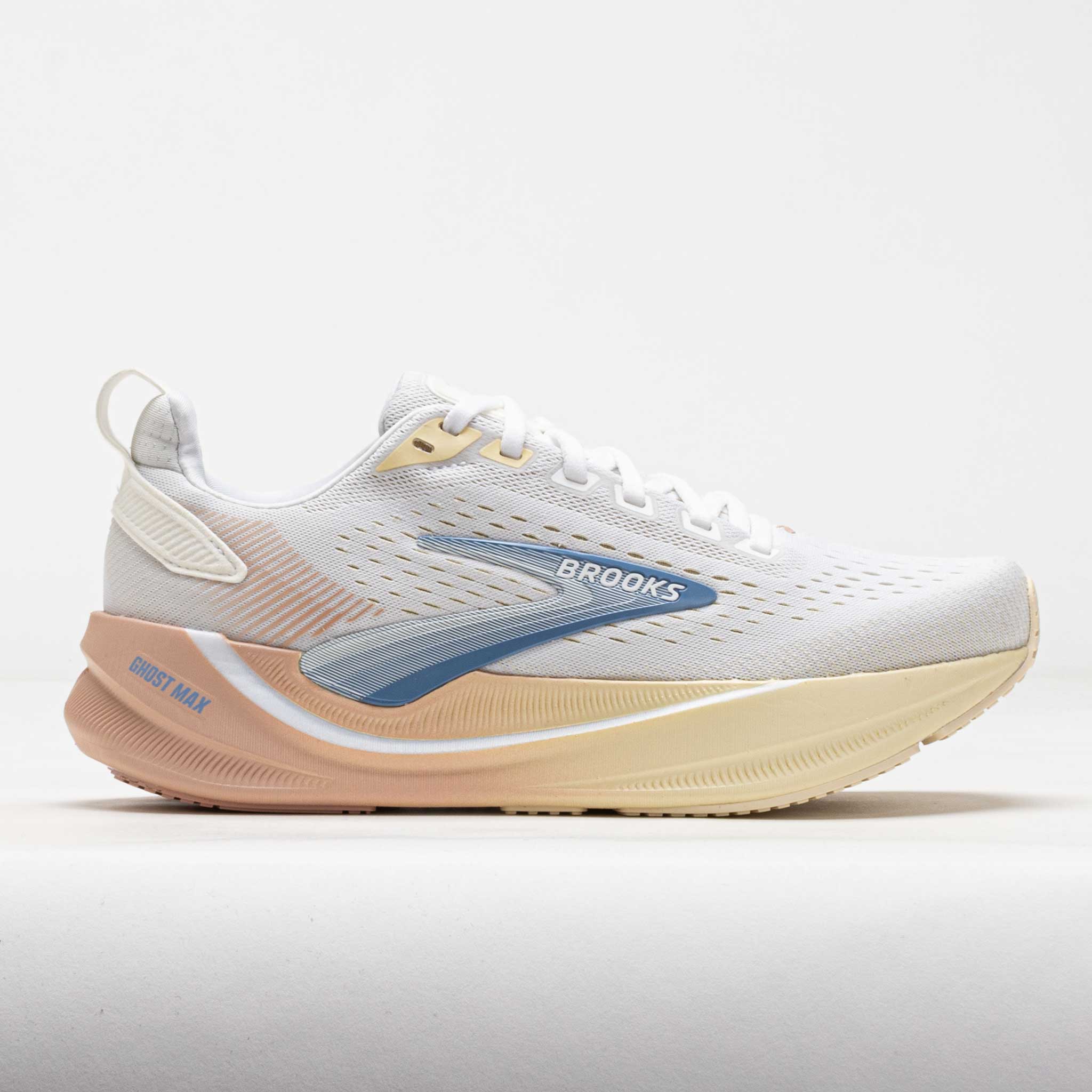 Brooks Ghost Max 4 Women's Running Shoes White/Rose/Rutabaga