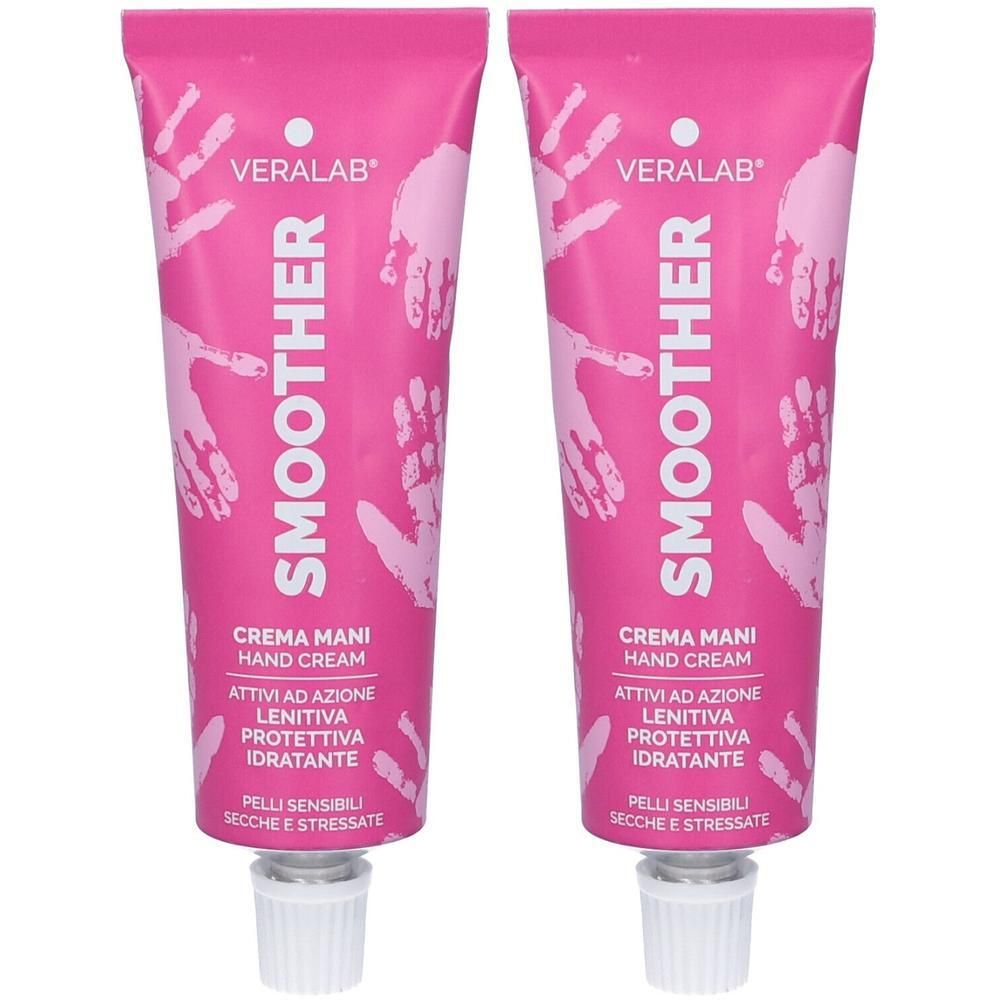 Veralab Smoother Crema Mani 2x50 ml