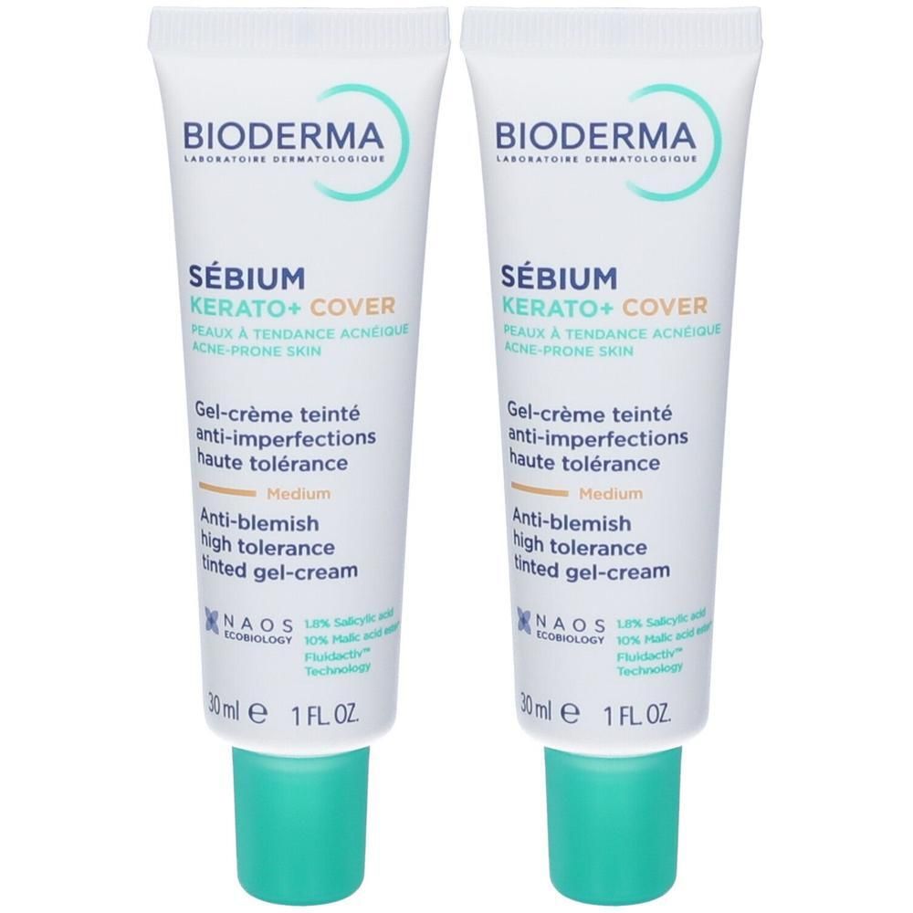 Sébium Kerato+ Cover Gel-Crema colorato 2x30 ml