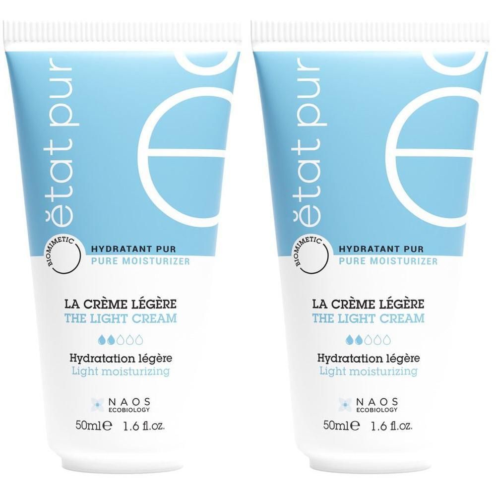 Etat Pur Crema Idratante Leggera 40ml 2x50 ml
