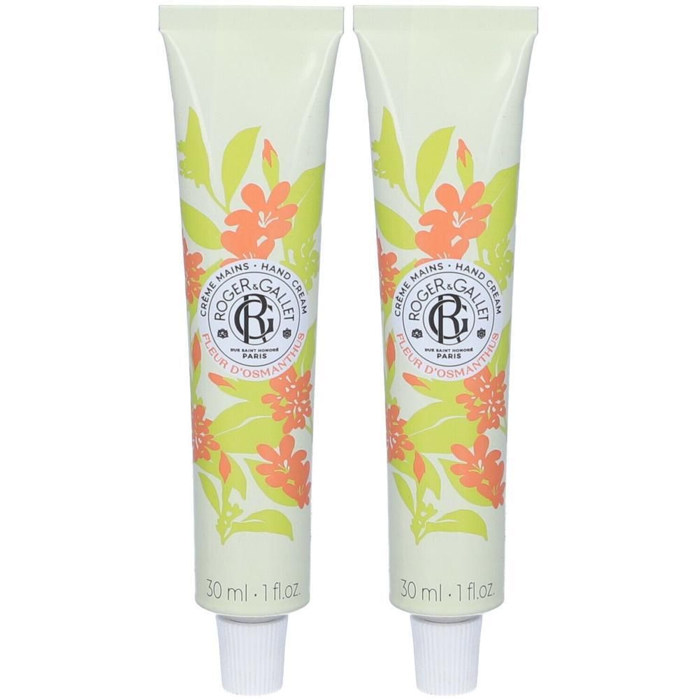ROGER&GALLET Crema Mani di Benessere Fleur D'osmanthus 2x30 ml