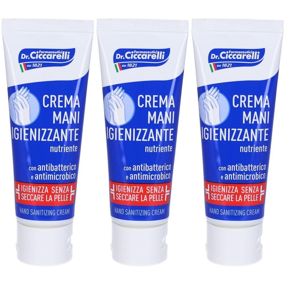 Ciccarelli Crema Mani Igien 3x75 ml
