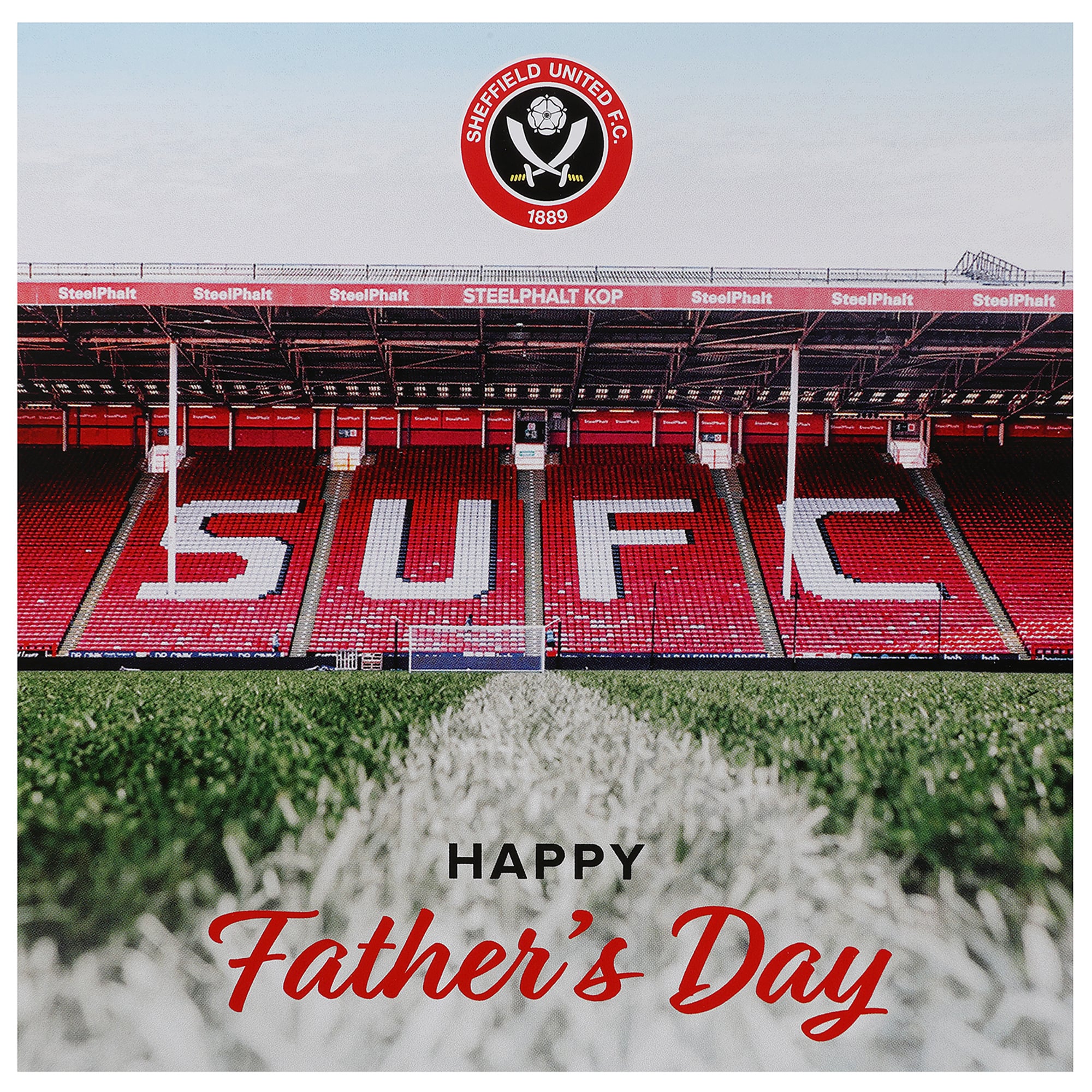 Sheffield United Kop Vatertagskarte