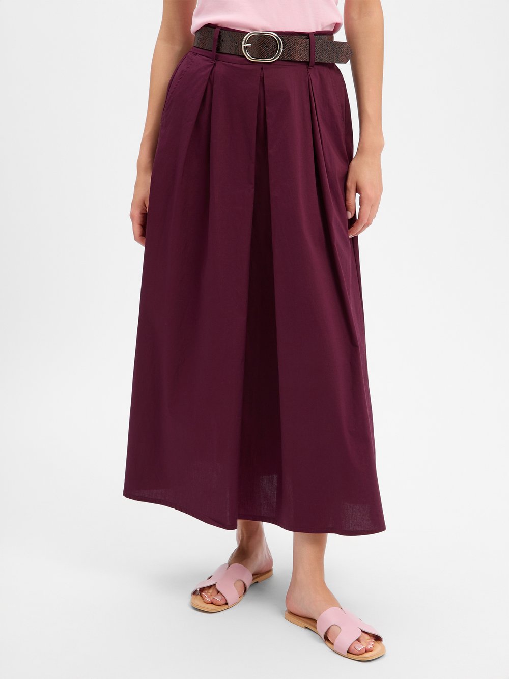 zero Maxirock Damen aubergine, 34