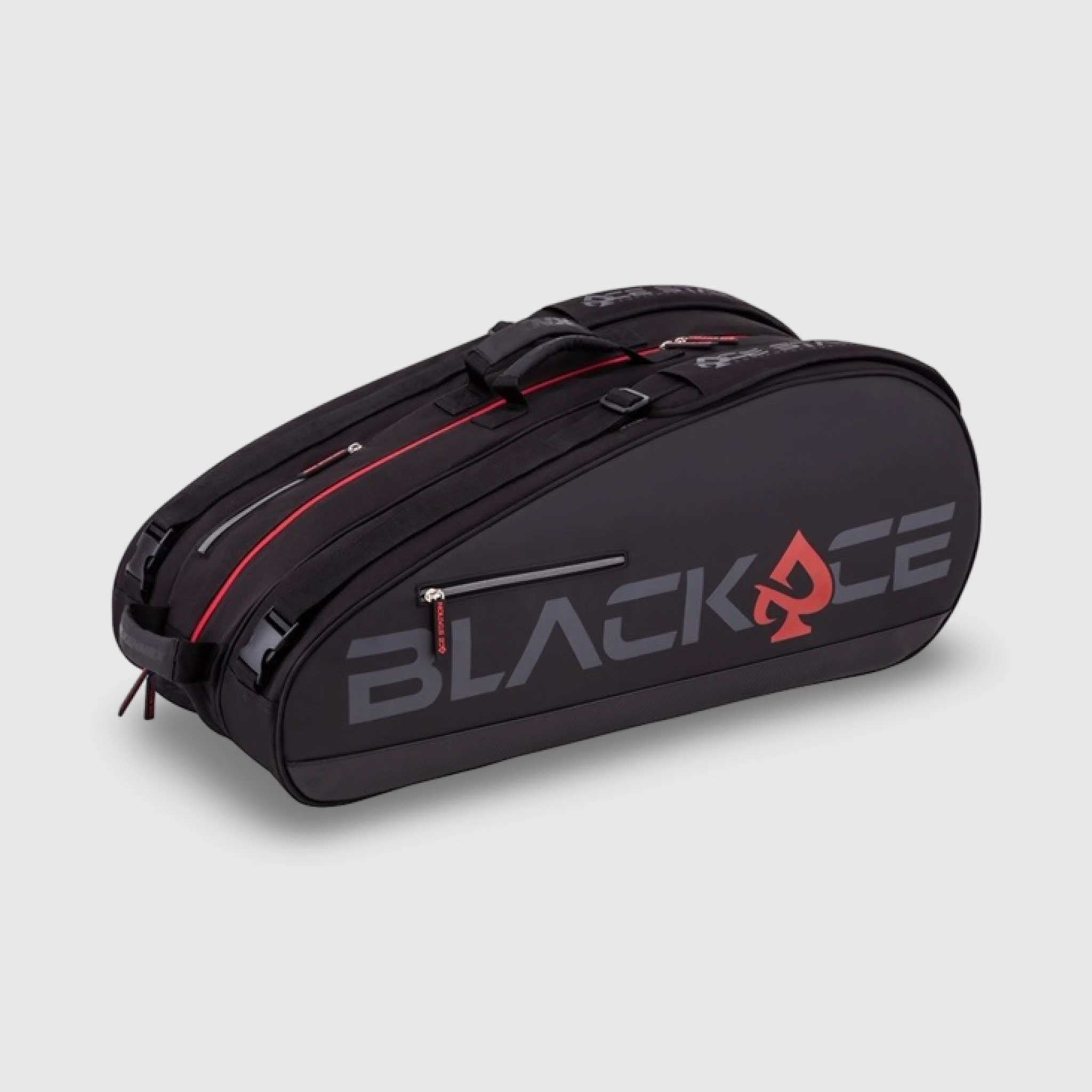 ProKennex Ace Station 12 Pack Bag Black/Red Tennis Bags
