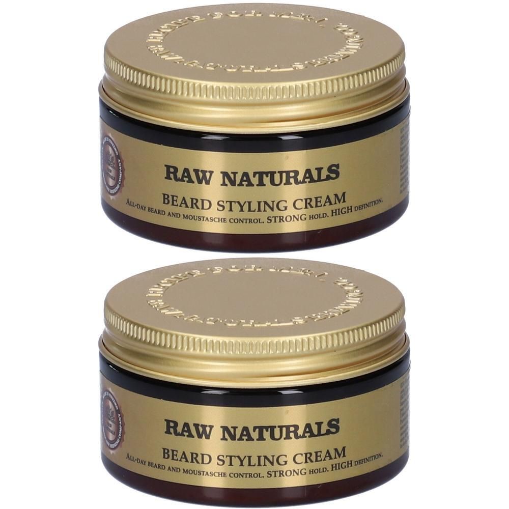 Raw Naturals Crema Styling Barba 2x100 ml