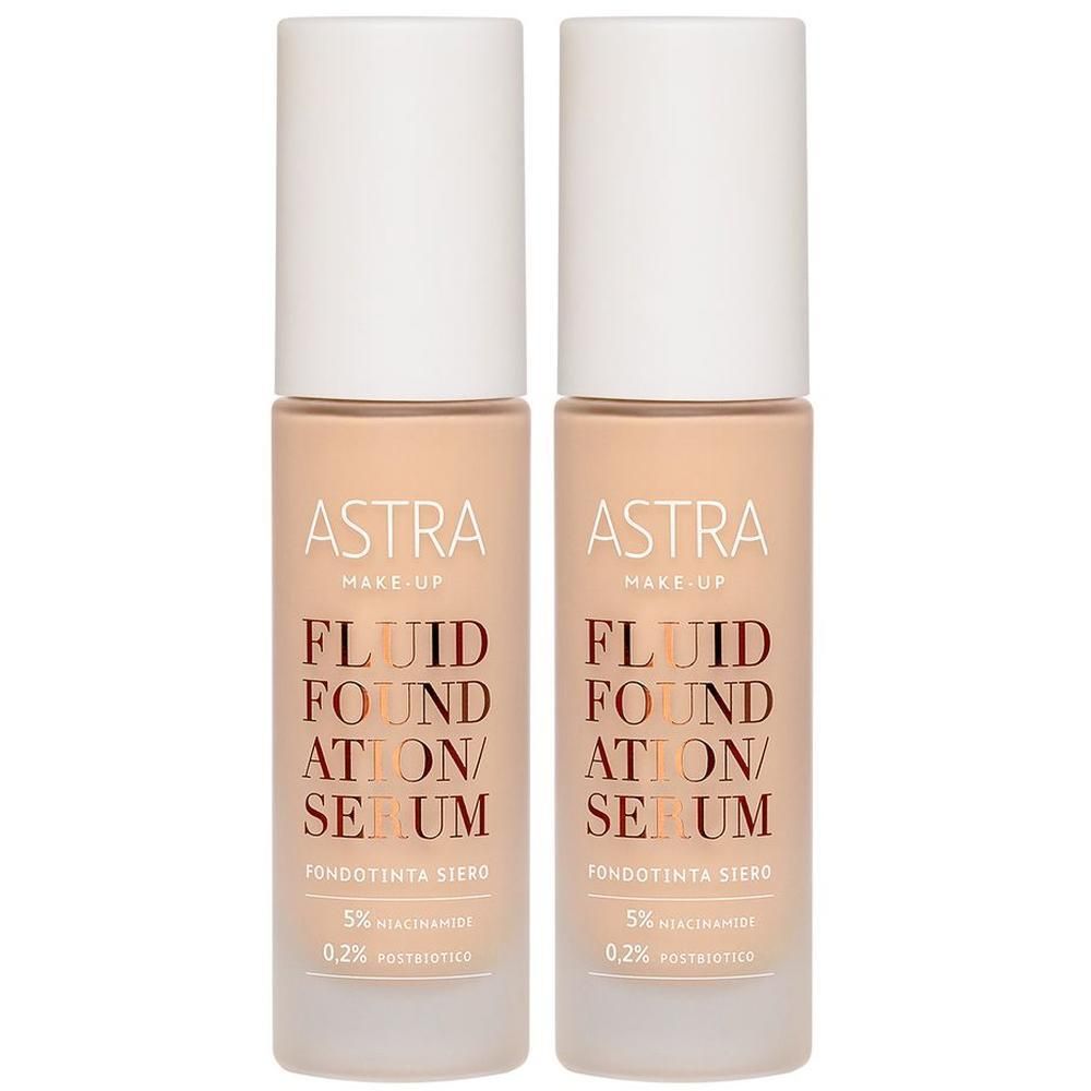 ASTRA Make-UP Fluid Foundation Serum - Fondotinta Siero Multifunzional