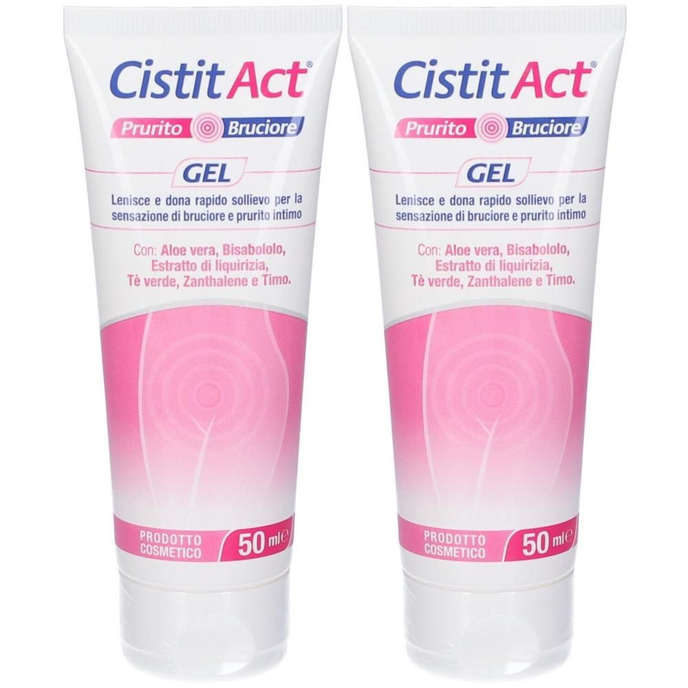 Cistit Act Gel Prurito Intimo 2x50 ml