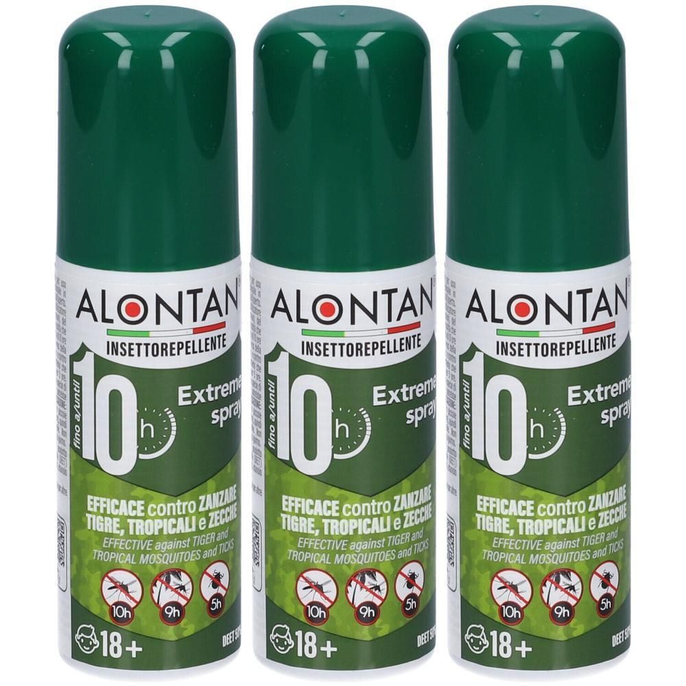 Alontan Extreme Spray Insetto Repellente 3x75 ml