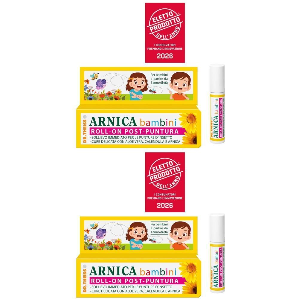 Dr. Theiss Bambini Roll-On Arnica Post-Puntura 2x15 ml