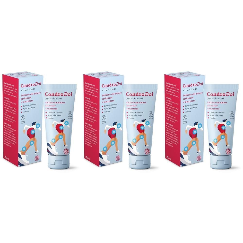 CondroDol Articolazioni Crema 3x100 ml
