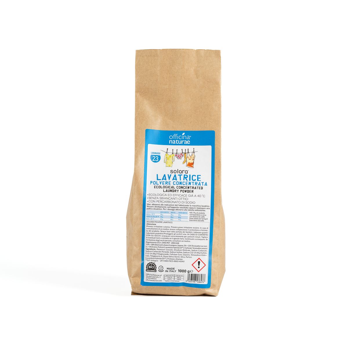 Solara Polvere Lavatrice 1 kg