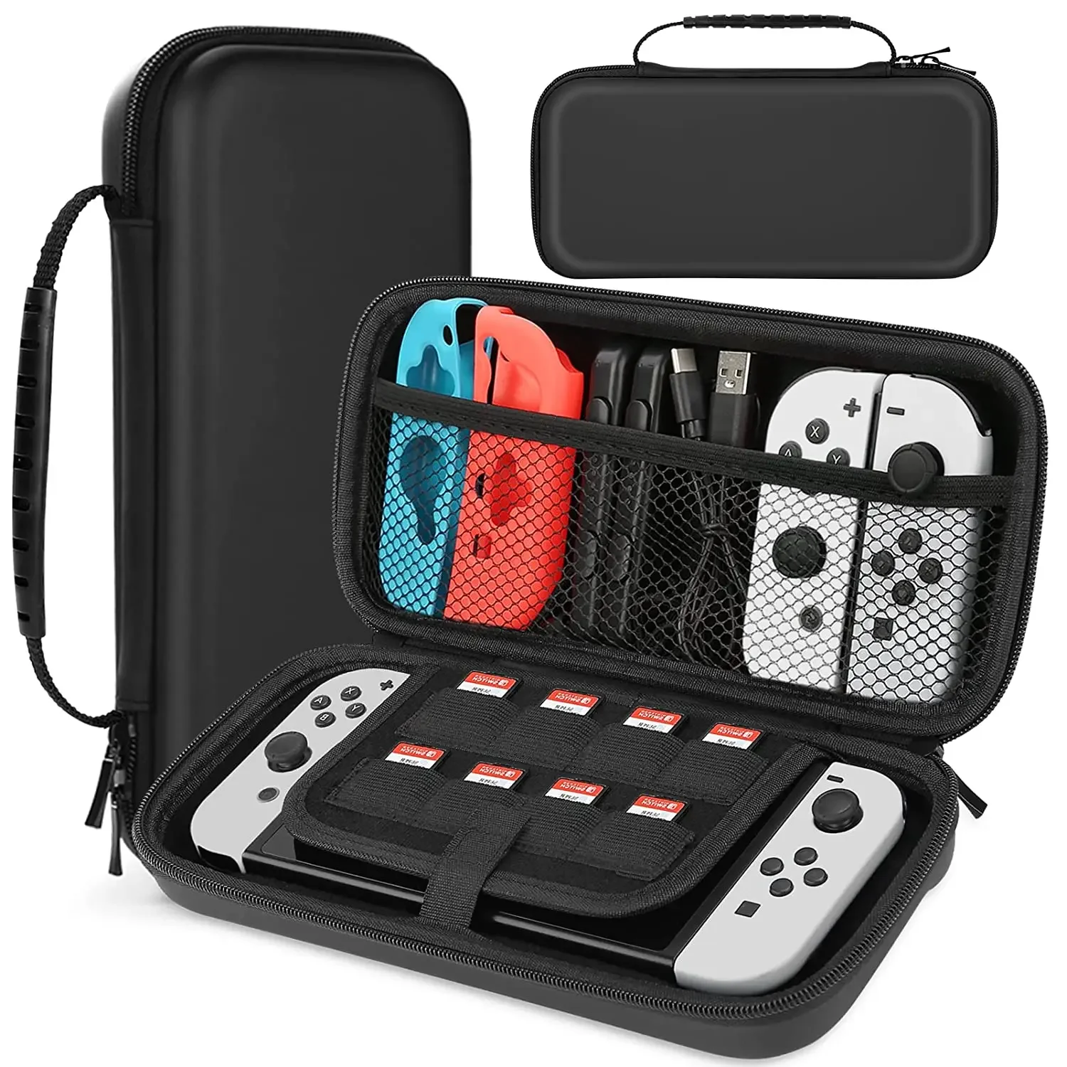 Neue Aufbewahrungstasche für Nintendo Switch, Nintendo-Konsole, tragbare Tragetasche für Nintendo Switch OLED Lite, Spielzubehör