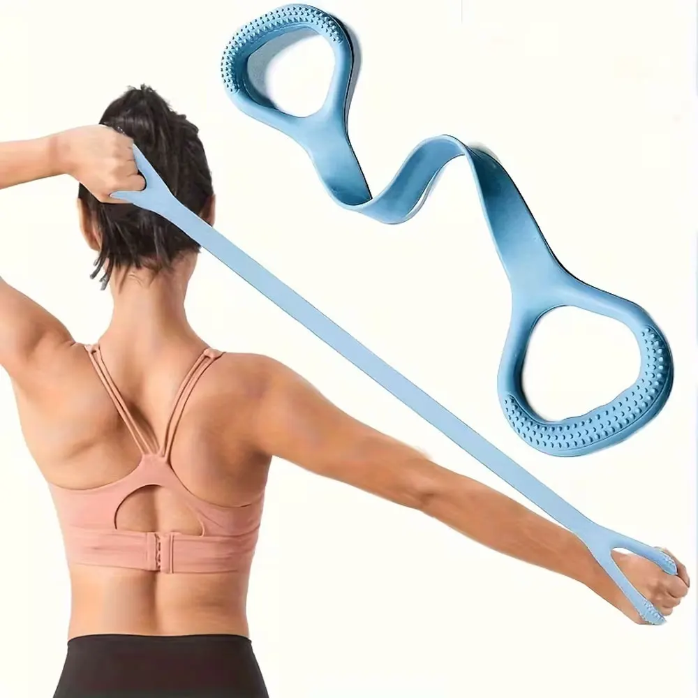 Yoga Resistance Bands - Premium Elastic Fitness Stretching Bands for Back Stretching, Body Shaping, Strength Training, and Flexibility Exercises - Suitable for Home Workouts, Gym, and Outdoor Fitness