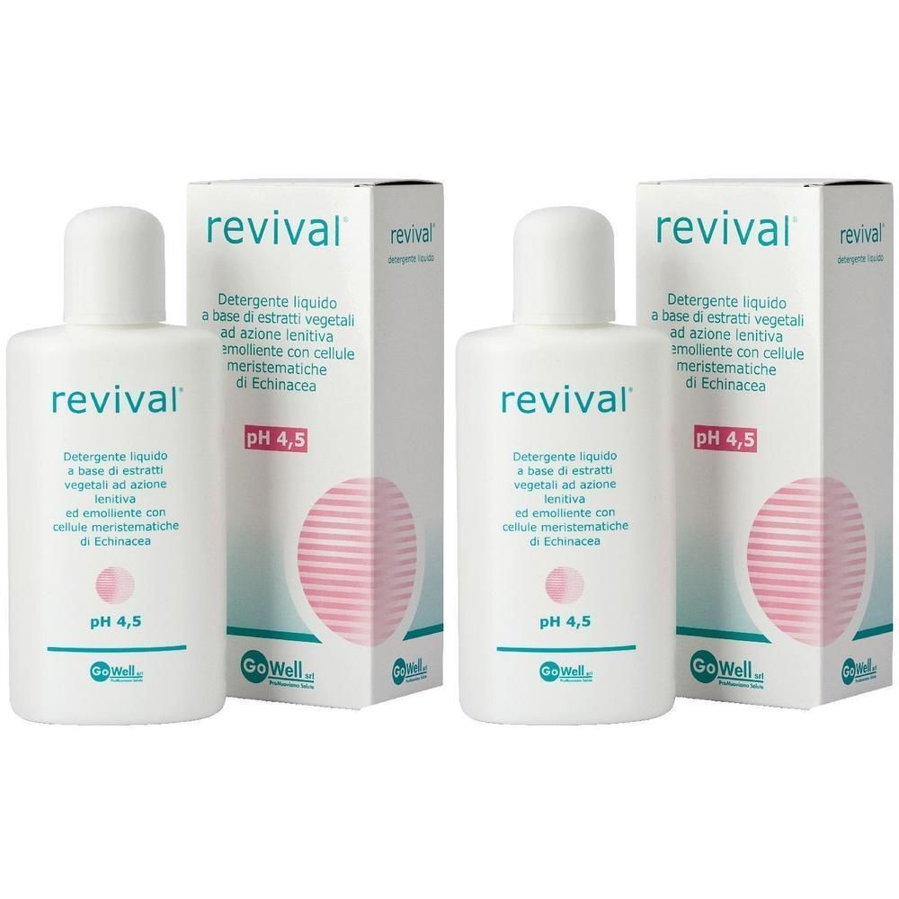 Revival Detergente Ph 4,5 250 Ml 2x250 ml Soluzione