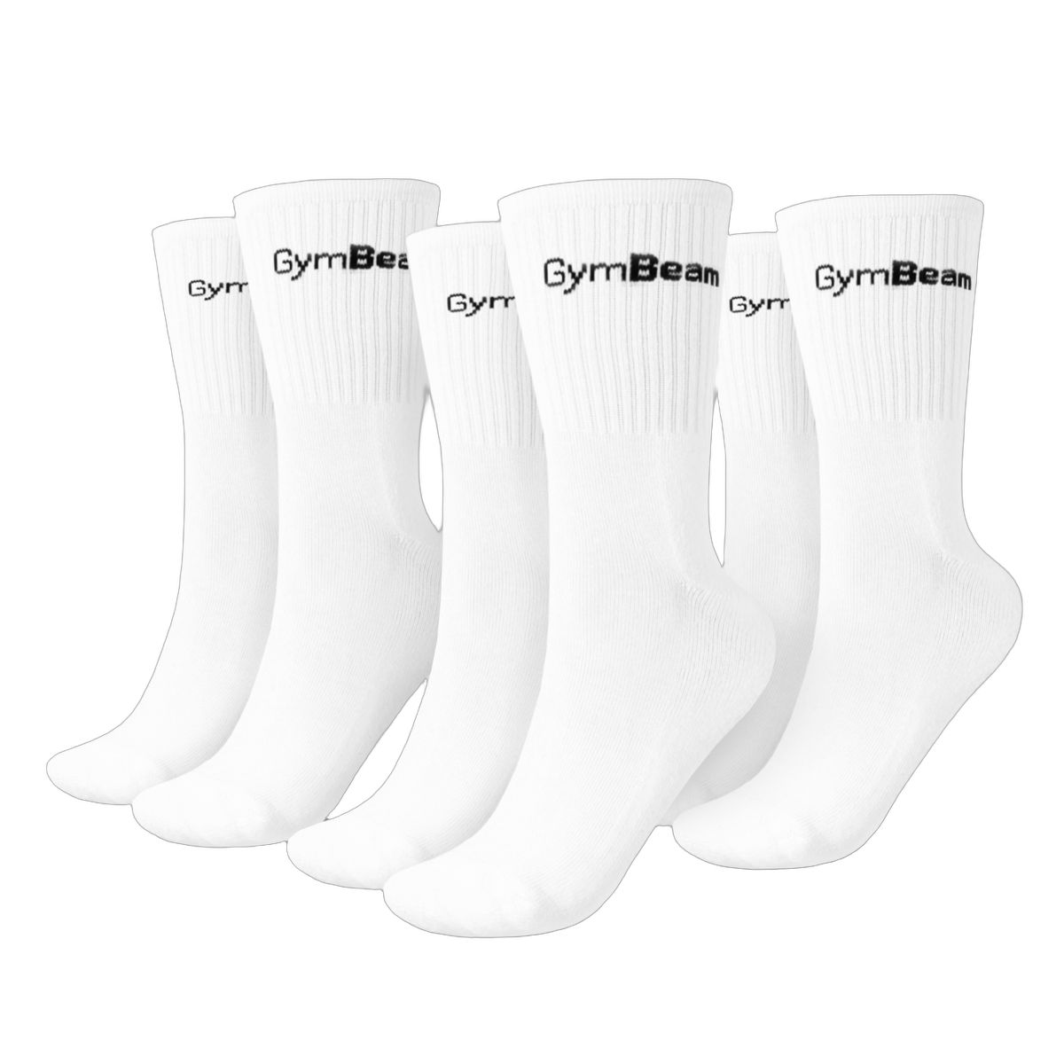 Calze a 3/4 3Pack bianche 1 St