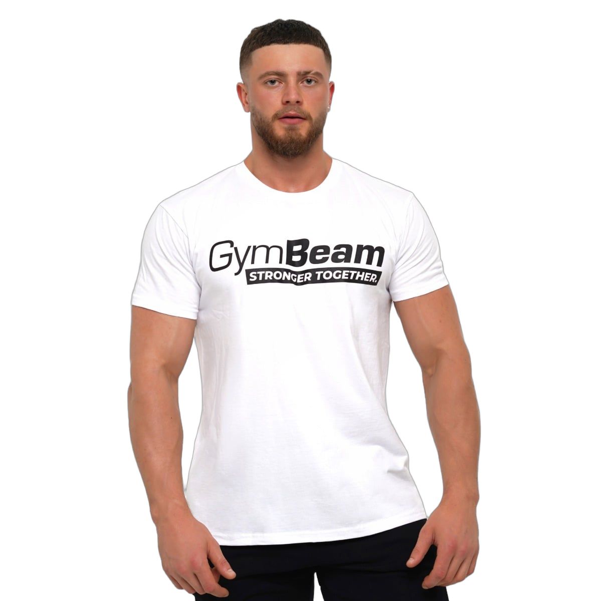 T-shirt uomo regular Stronger Together bianca 1 St