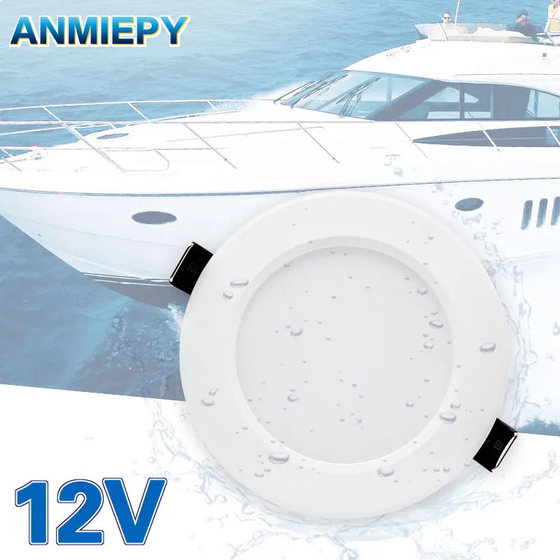 LED-Downlight 12V Superhelle Einbau-LED-Leuchte Dimmbar 5W 7W 9W LED-Spot-Licht LED-Dekorations-Deckenleuchte AC/DC 12V