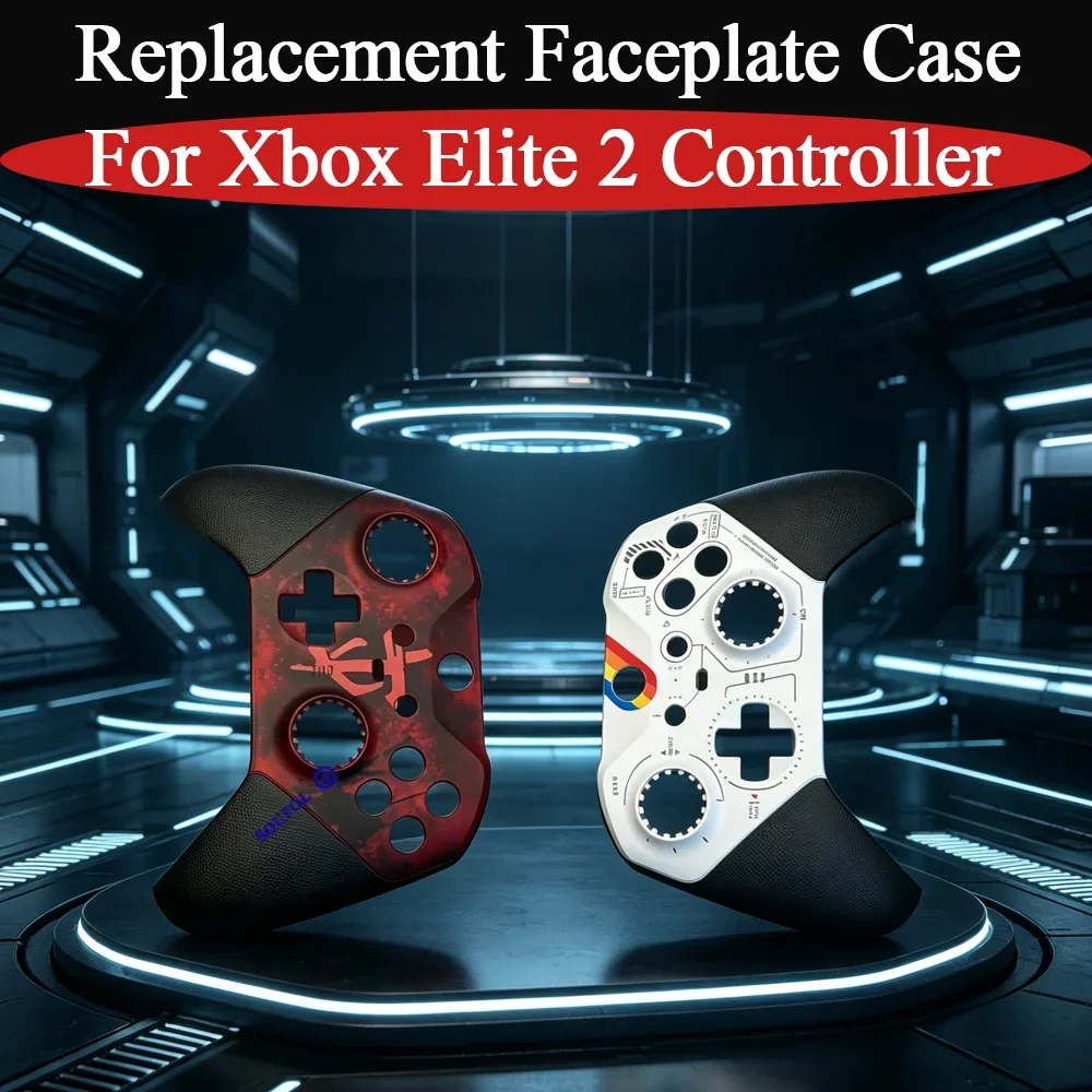 1PCS For Xbox Elite 2 Stylish Replacement Faceplate Case 5 Colors Durable Housing Shell For Xbox Elite 2 Controller Accessories