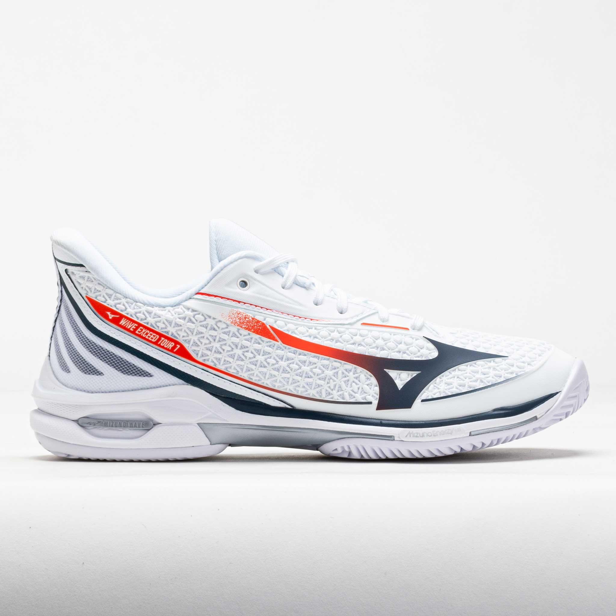 Mizuno Wave Exceed Tour 7 CC CLay White/Insignia Blue Tennis Shoes
