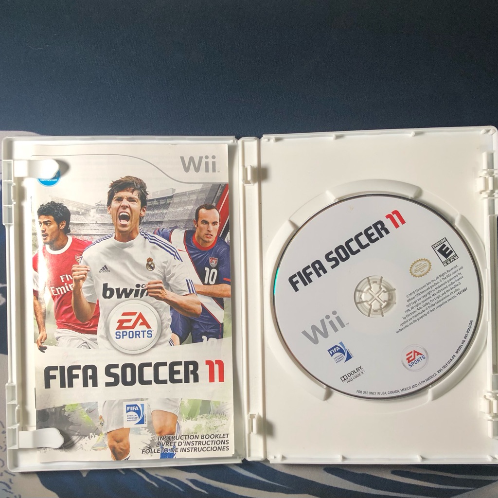 Adidas Video Games & Consoles | Fifa Soccer 11 Wii Game | Color: White | Size: Os