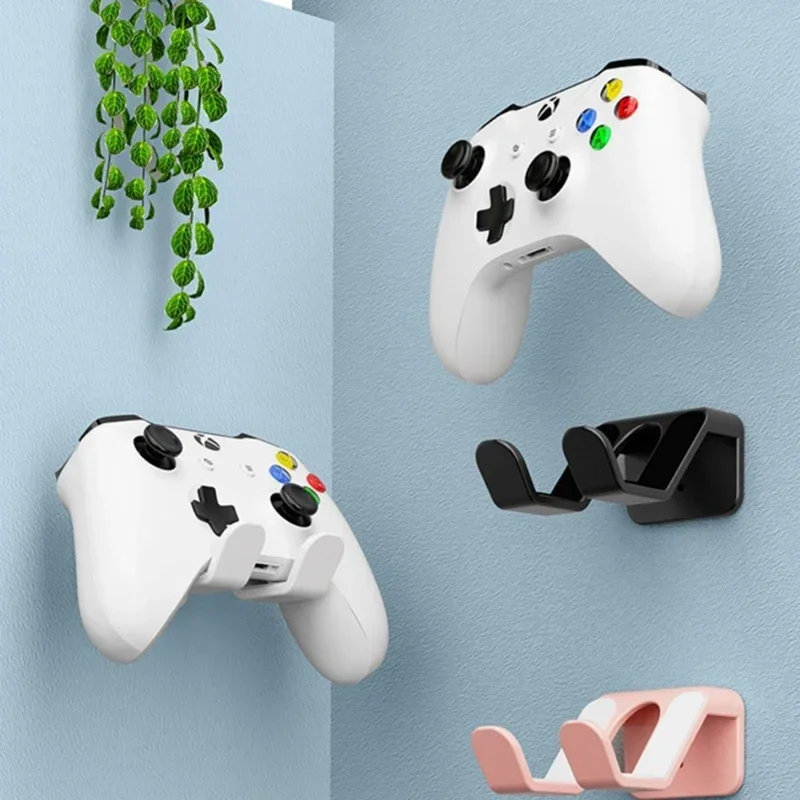 Wandmontierte, robuste Halterung für Game-Controller, ohne Stanzen, einfache Installation, kompaktes Aufbewahrungsregal für Nintendo Switch Pro, Sony Xbox