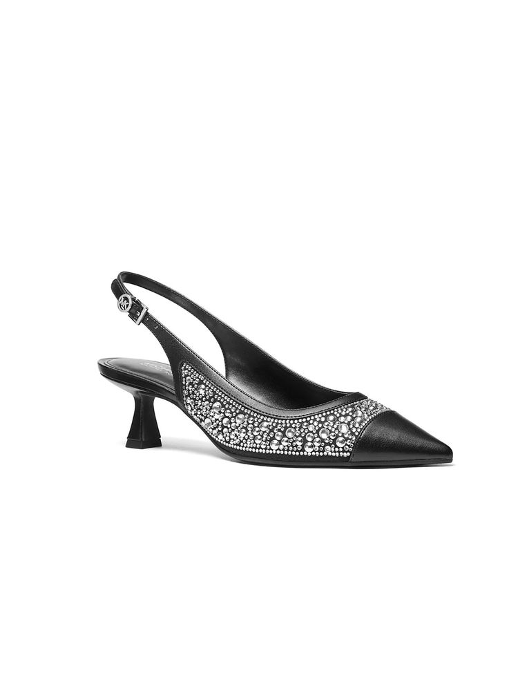 Michael Kors Slingback-Pumps Schwarz