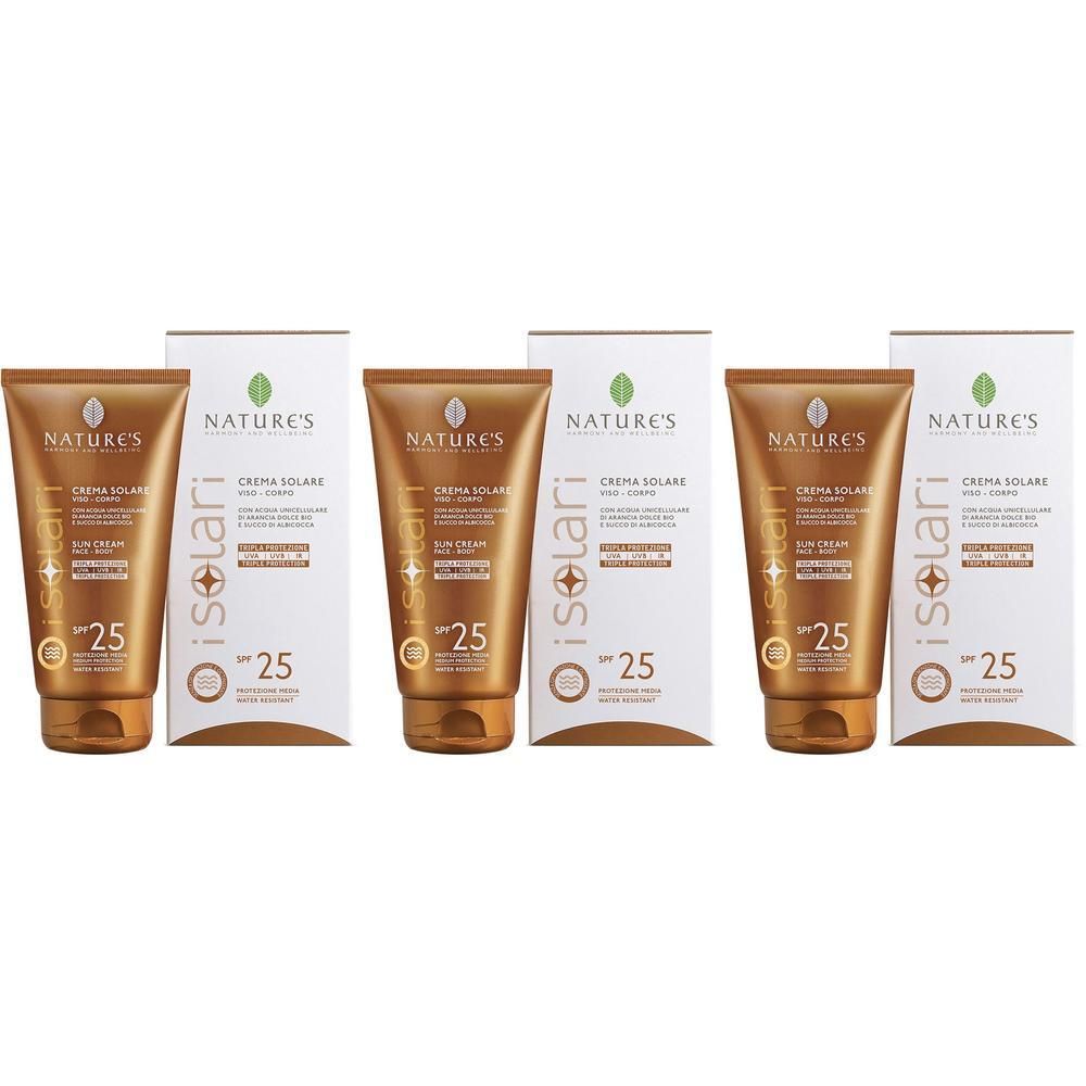 Nature'S I Solari Crema Viso Corpo Spf 25 75 Ml Edizione Limitata Trav