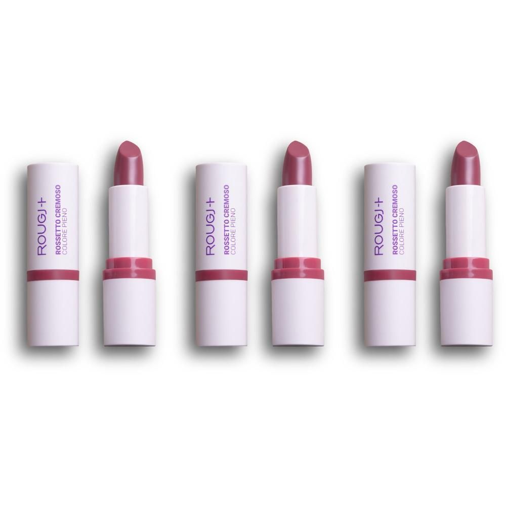 Rougj Rossetto Cremoso Colore Pieno 04 - Mauve 3x1 pz