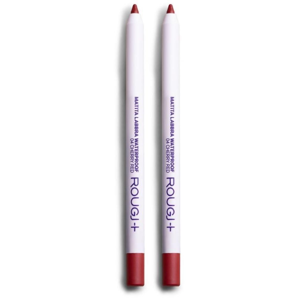 Rougj Matita Labbra Waterproof 04 - Cherry Red 2x1 pz Make up