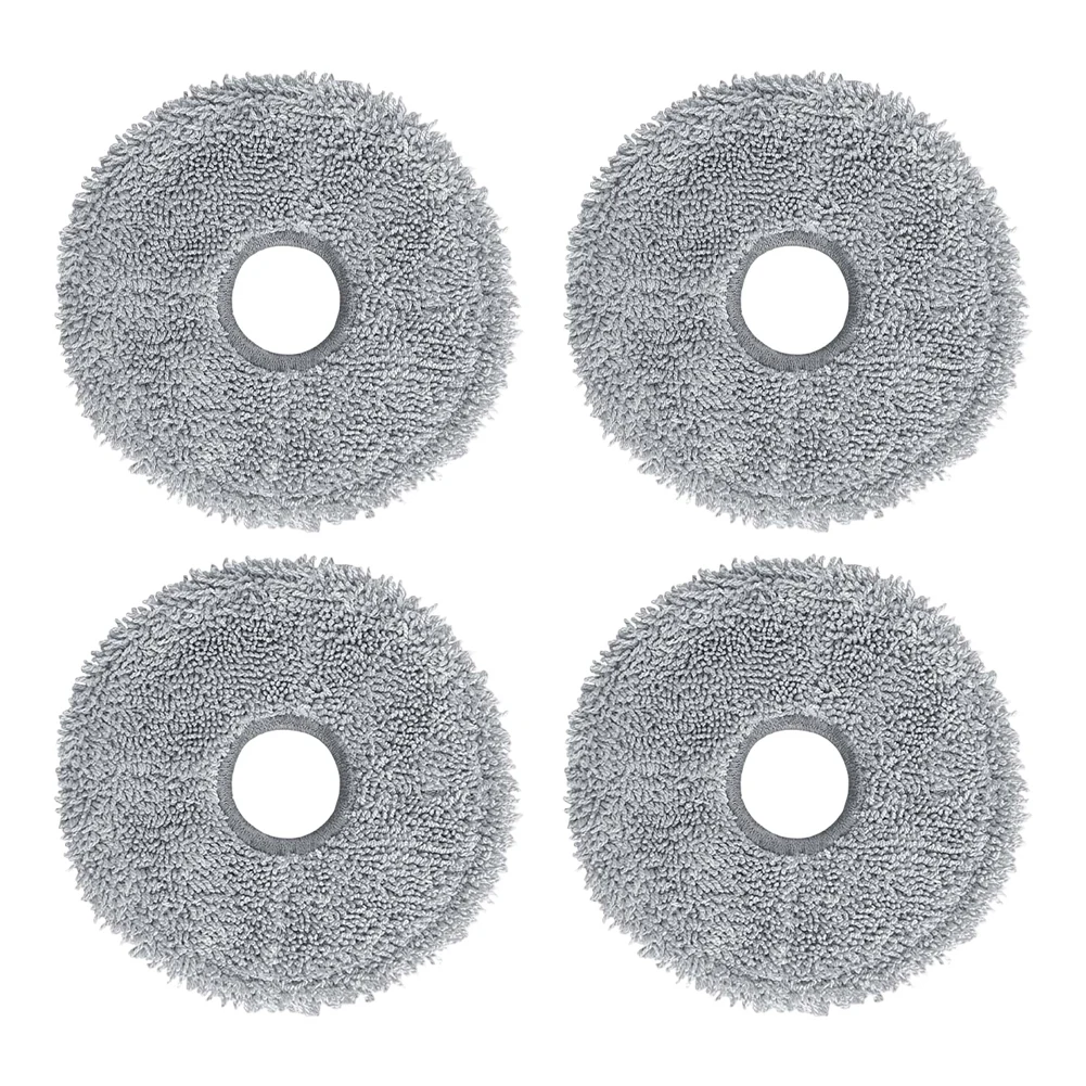 Chiffon de nettoyage pour aspirateur robot Cecotec 11090, accessoires pour aspirateur robot, tissu pour le nettoyage ménager, 4 pièces