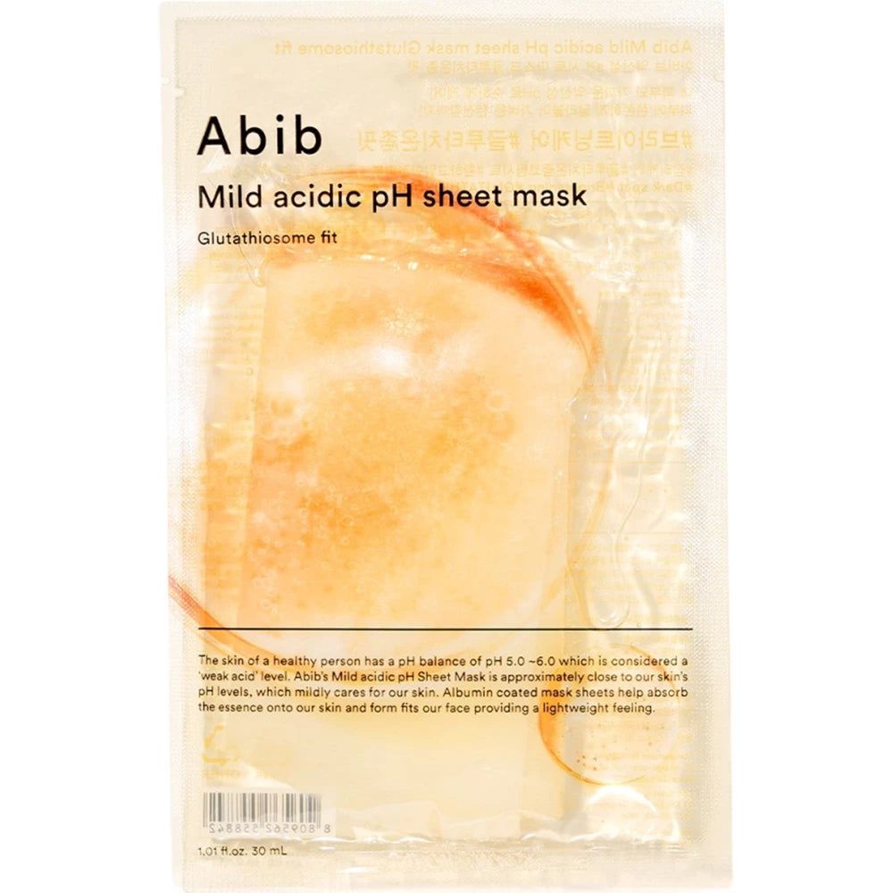 Maschera in tessuto Abib a pH leggermente acido Glutathiosome Fit 1 pz