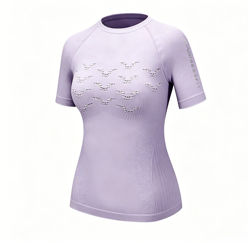 Women's Solid Colored Workout Shirt Running Top Running Shirt Workout Tops Summer Spring Fall Hooded Short Sleeve Quick Dry Lightweight Moisture Wicking Breathable Gym Running Walking Fitness Yoga