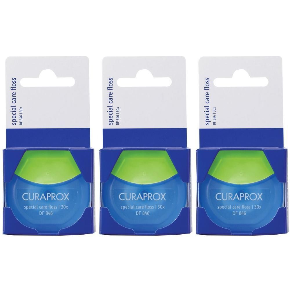 Curaprox Df 846 Special Care Floss 30 Fili 3x1 St