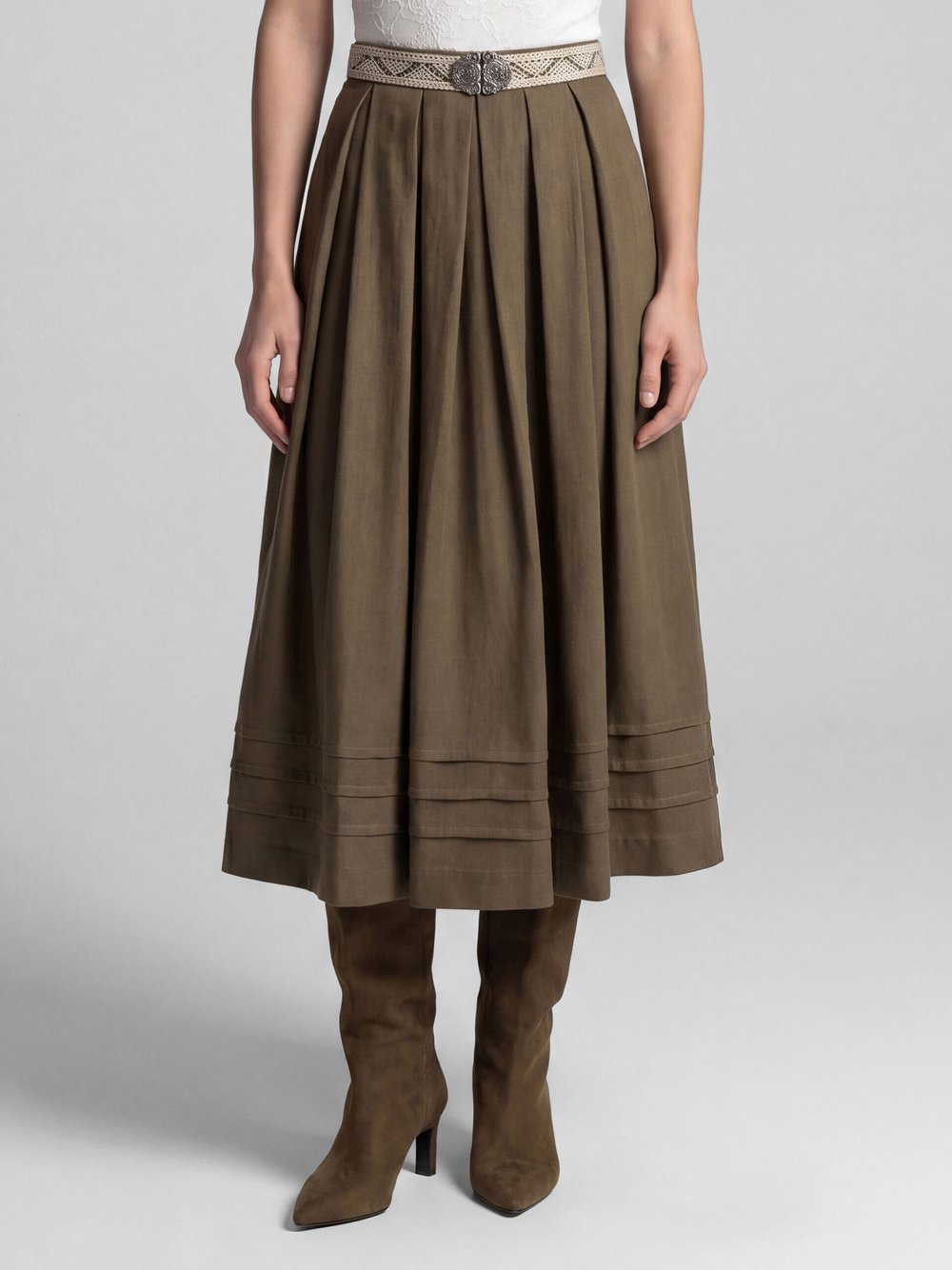 Spieth & Wenksy Trachtenrock Damen khaki, 44